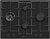 Фото товара: MILLEN MGHD 6501 BB газовая поверхность