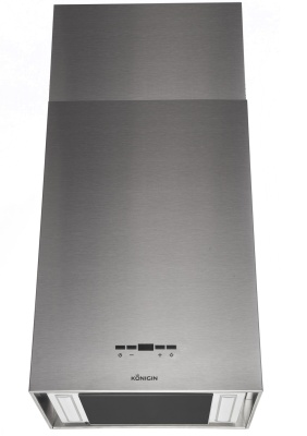Konigin Geometry Inox/Black Glass 40