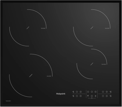 Детальное фото товара: Hotpoint HB 2560S BA индукционная поверхность