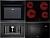 Фото товара: KORTING HK 63500 B + OKB 1340 GNBX MW + KMI 827 GN + KCM 9200 BG