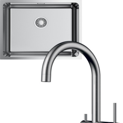 Omoikiri Tadzava 54-U-IN + Yamada-BN нержавеющая сталь