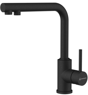 Детальное фото товара: Omoikiri Nakagawa 2 Plus-BL, смеситель, черный
