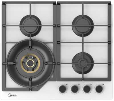 Детальное фото товара: Midea MG697VGW газовая поверхность