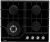 Midea MG643TGB Детальное фото товара: Midea MG643TGB газовая поверхность