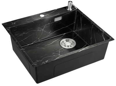 Emar EMB-560(TOP) Black Elegant, мойка, нержавеющая сталь, черный