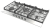 MILLEN MGH 901 IX Детальное фото товара: MILLEN MGH 901 IX газовая поверхность