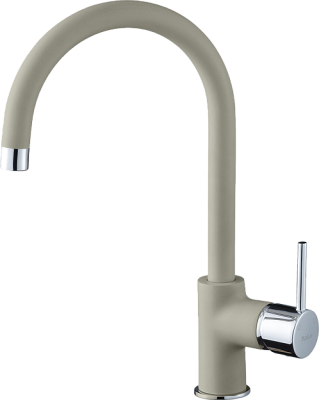 Rivelato ORTA 9021203, смеситель, гранит, топаз 703 хром