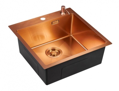 Emar EMB-117A PVD Nano Coppery, мойка, нержавеющая сталь, медь