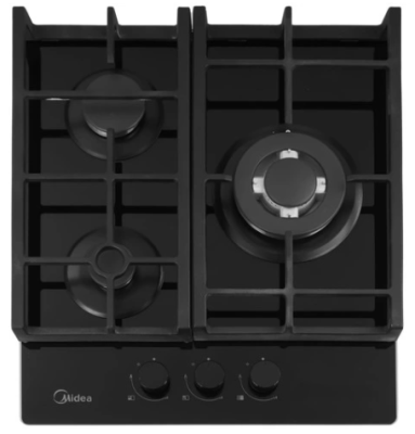 Детальное фото товара: Midea MG443TGB газовая поверхность