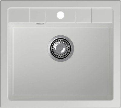 Детальное фото товара: GranFest QUADRO GF-Q-561, мойка, мрамор, иней