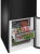 MEFERI MFR185BK TOTAL NO FROST COMBI ULTRA Детальное фото товара: MEFERI MFR185BK TOTAL NO FROST COMBI ULTRA