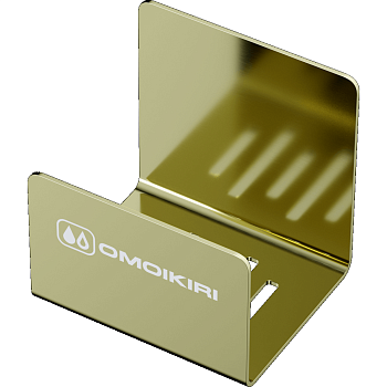 Фото товара: Omoikiri SH-01-LG, держатель для губки, светлое золото