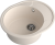 GranFest URBAN GF-UR-857L, мойка, гранит, белый Детальное фото товара: GranFest URBAN GF-UR-857L, мойка, гранит, белый