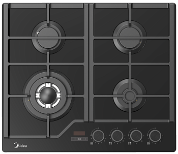 Фото товара: Midea MG697TTGB газовая поверхность