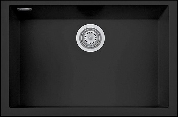 Фото товара: Rivelato STRIA SR-6963 nero profondo, мойка, керамика, черный