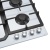 MEFERI MGH604WH GLASS COMFORT Детальное фото товара: MEFERI MGH604WH GLASS COMFORT газовая поверхность