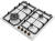 DeLonghi BF 46 PRO RUS Детальное фото товара: DeLonghi BF 46 PRO RUS газовая поверхность