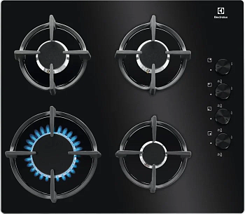 Фото товара: Electrolux KGG6407K газовая поверхность