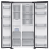 Samsung RS80F65M1BWR Детальное фото товара: Samsung RS80F65M1BWR