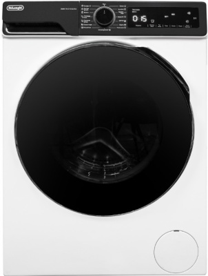 Детальное фото товара: DeLonghi стирка DWM 1145 VI ALICIA + сушка DTD 8105 Н FABIO + соед.эл с полкой RS