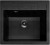 GranFest QUADRO GF-Q-561, мойка, мрамор, черный Детальное фото товара: GranFest QUADRO GF-Q-561, мойка, мрамор, черный