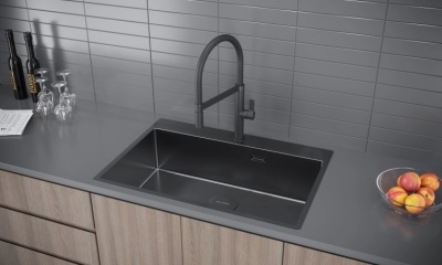 Детальное фото товара: KUCHENSTERN WERK 80, мойка, нержавеющая сталь