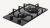 Monsher MGG 33 Noir Детальное фото товара: Monsher MGG 33 Noir газовая поверхность