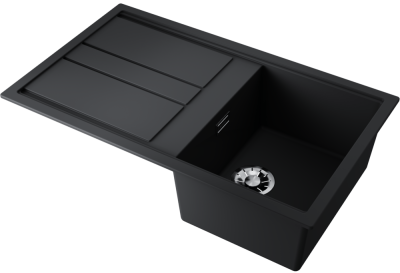 Детальное фото товара: Omoikiri Kitagawa 86-GB, мойка, керамика, графит