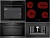Фото товара: KORTING HK 62550 B + OKB 1331 S GNBX + KMI 830 GNBX + KCM 9200 BG