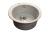 GranFest RONDO GF-R-480, мойка, мрамор, серый Детальное фото товара: GranFest RONDO GF-R-480, мойка, мрамор, серый