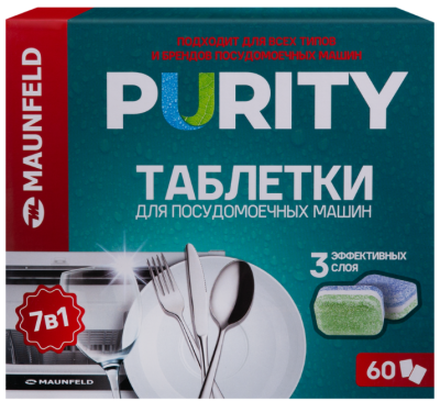 Maunfeld таблетки для посудомоечных машин MDT60ST