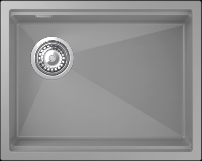 Rivelato LINO LN-554-L, мойка, гранит, серый 803