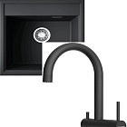 Omoikiri Daisen 51-BL + Yamada-P-BL черный
