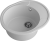 GranFest URBAN GF-UR-857L, мойка, гранит, серый Детальное фото товара: GranFest URBAN GF-UR-857L, мойка, гранит, серый