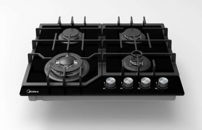 Детальное фото товара: Midea MG643TGB газовая поверхность