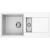 Omoikiri Sakaime 86-2-WH, мойка, гранит, белый Детальное фото товара: Omoikiri Sakaime 86-2-WH, мойка, гранит, белый