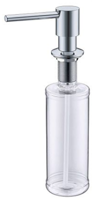 ALVEUS PLUM 0,32L CHR, дозатор для моющего средства, хром