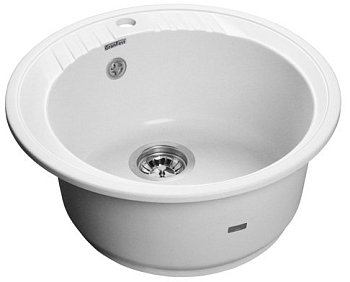 Фото товара: GranFest RONDO GF-R-520, мойка, мрамор, иней