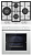 Фото товара: KORTING HGG 67009 CQTW + OKB 61061 SQGW