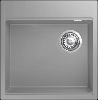Фото товара: Rivelato TESORO TR-505-R grigio metallizz, мойка, гранит, серый металлик