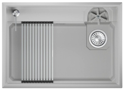GRANULA 7308R мойка, гранит, арктик