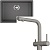 Фото товара: Omoikiri Kata 54-U-GR + Nagano-P-GR leningrad grey