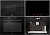 Фото товара: KORTING HIB 68700 B QUADRO + OKB 1650 GN STEAM + KMI 825 TGN + KCM 9830 BCG