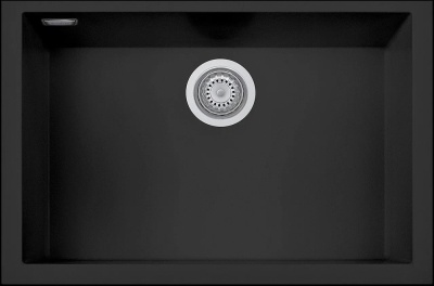 Rivelato STRIA SR-6963 nero profondo, мойка, керамика, черный