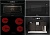Фото товара: KORTING HK 60003 B + OKB 6820 EN + KMI 825 TGN + KCM 9830 BCG