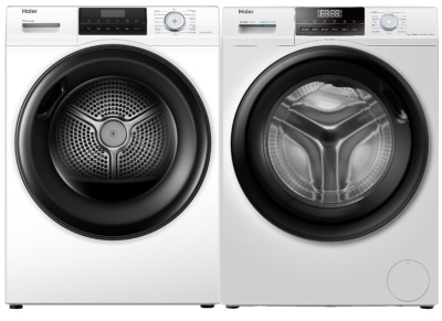 Детальное фото товара: Haier стирка HW90-BP14929B + сушка HD90-A2929B + соед.эл CK-1