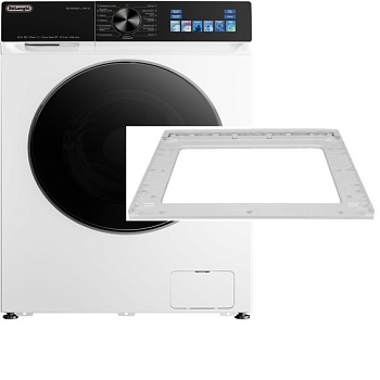 Фото товара: DeLonghi стирка BELVEDERO L 1045 VI + сушка DTD 8105 H BASTIA + соед.эл DSK020