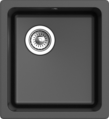 Rivelato BERKANA BK-35, мойка, гранит, черный 802