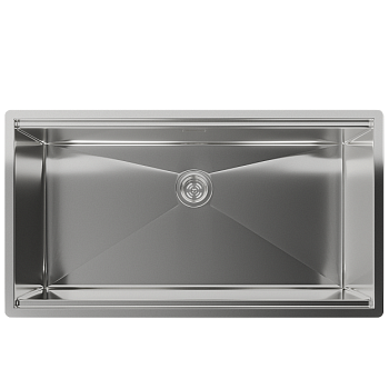 Фото товара: Rivelato RINOX 8044 UN INOX, мойка, нержавеющая сталь