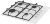 SIMFER H60Q40W411 Детальное фото товара: SIMFER H60Q40W411 газовая поверхность